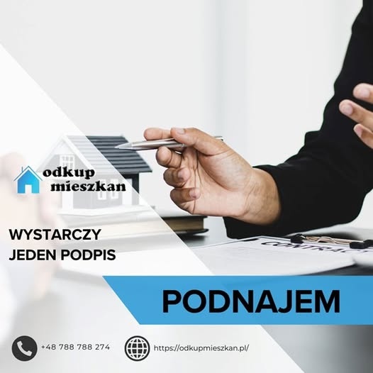 Wynajem/podnajem/zarządzanie mieszkań STAŁY CZYNSZ