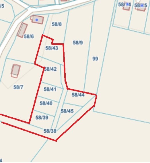 DZIAŁKI NAD JEZIOREM BOROWYM W SOKOŁACH JEZIORNYCH